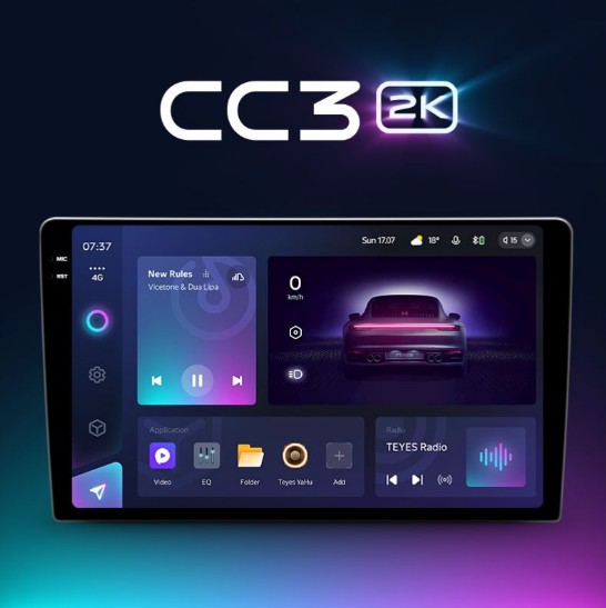 Штатное головное устройство Teyes серии CC3 на Android с поддержкой 4G - фото